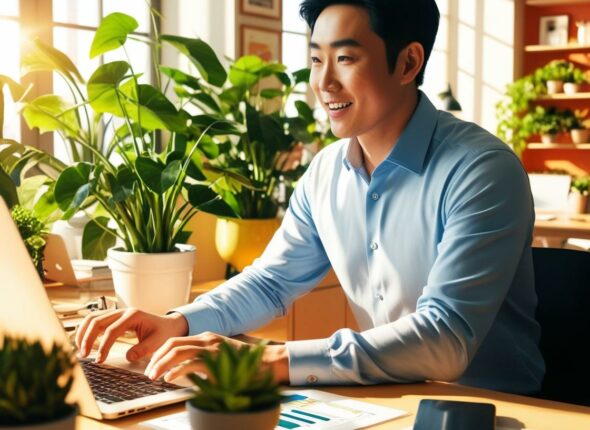 a_photorealistic_picture_of_a_man_developping_a_website_in_a_modern