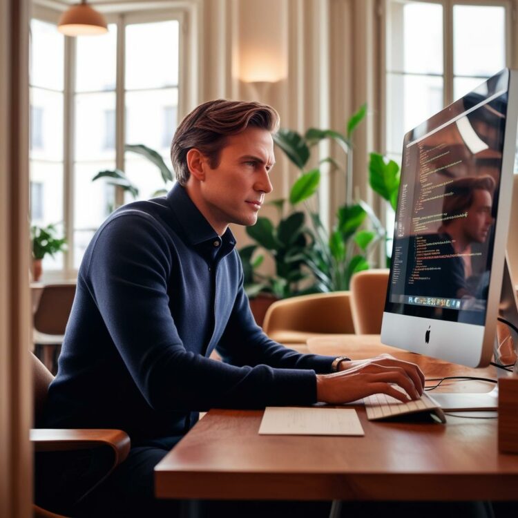 a_photorealistic_picture_of_a_man_learning_code_in_a_modern,_warm